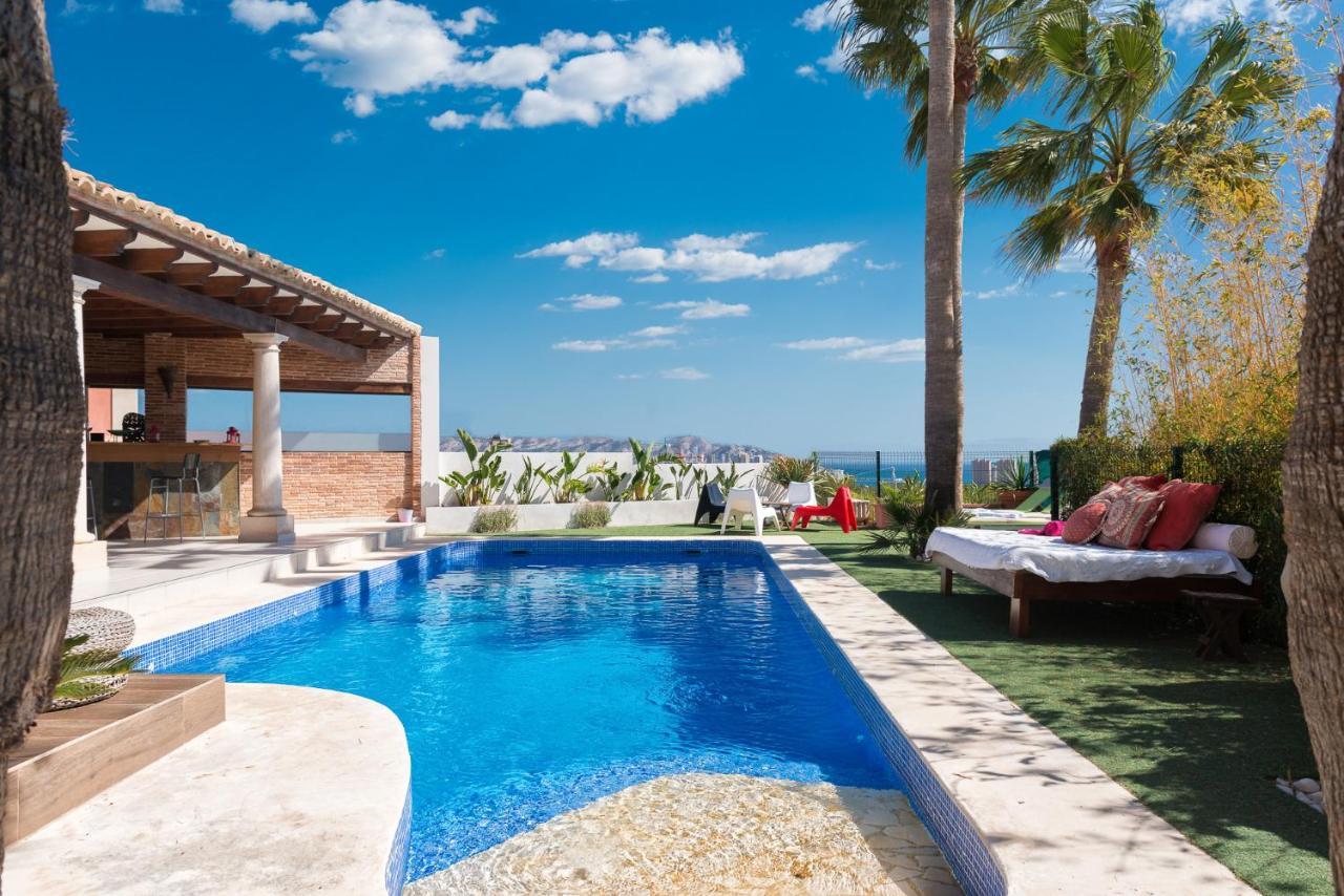Villa Exclusiva Con Espectaculares Vistas Al Mediterraneo Cala de Finestrat Exterior foto
