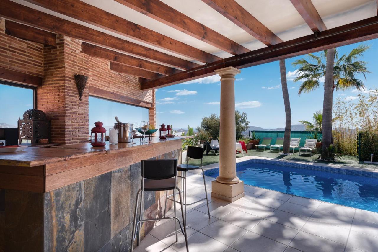 Villa Exclusiva Con Espectaculares Vistas Al Mediterraneo Cala de Finestrat Exterior foto