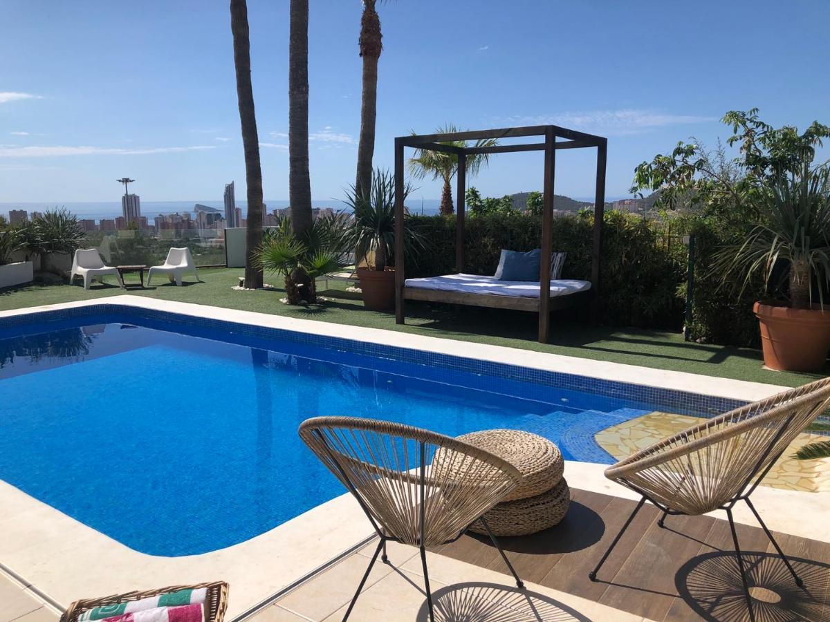 Villa Exclusiva Con Espectaculares Vistas Al Mediterraneo Cala de Finestrat Exterior foto