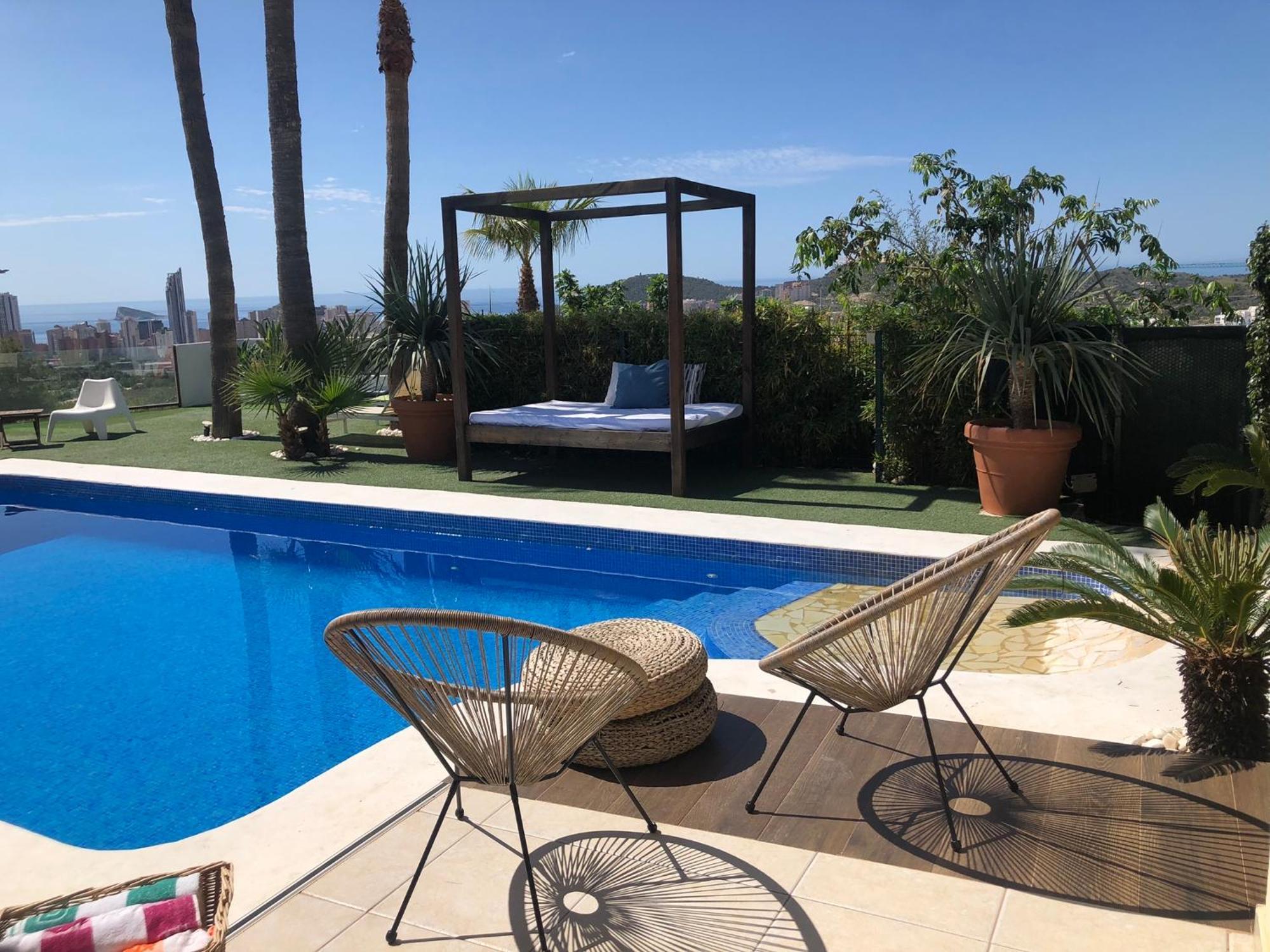 Villa Exclusiva Con Espectaculares Vistas Al Mediterraneo Cala de Finestrat Zimmer foto